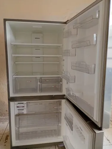 Geladeira Brastemp Ative Inox Duplex Frost Free