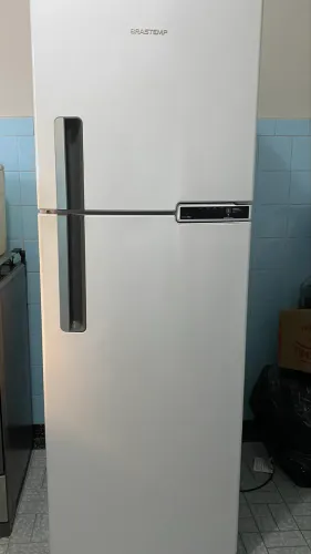 GELADEIRA BRASTEMP FROST FREE DUPLEX 375L Inox